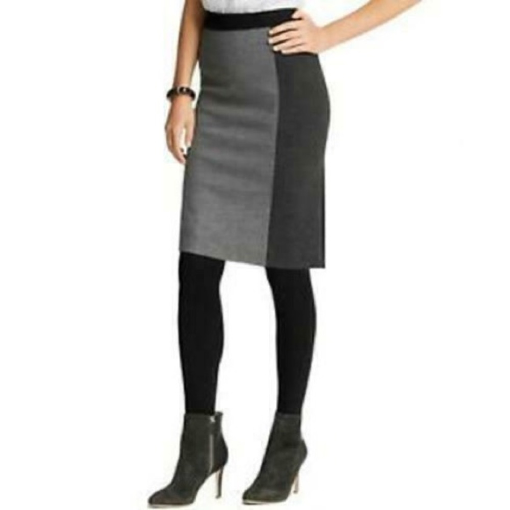 Loft Colorblock Pencil Skirt - Picture 1 of 5